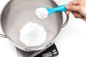 Newer home technology devices can help you measure ingredients.